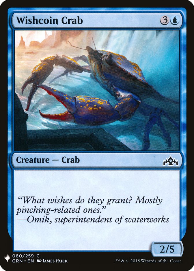 Wishcoin Crab [The List] (GRN-60)