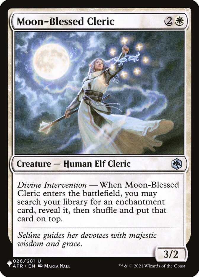 Moon-Blessed Cleric [The List] (AFR-26)