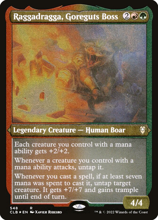 Raggadragga, Goreguts Boss [Commander Legends: Battle for Baldur's Gate] (548)