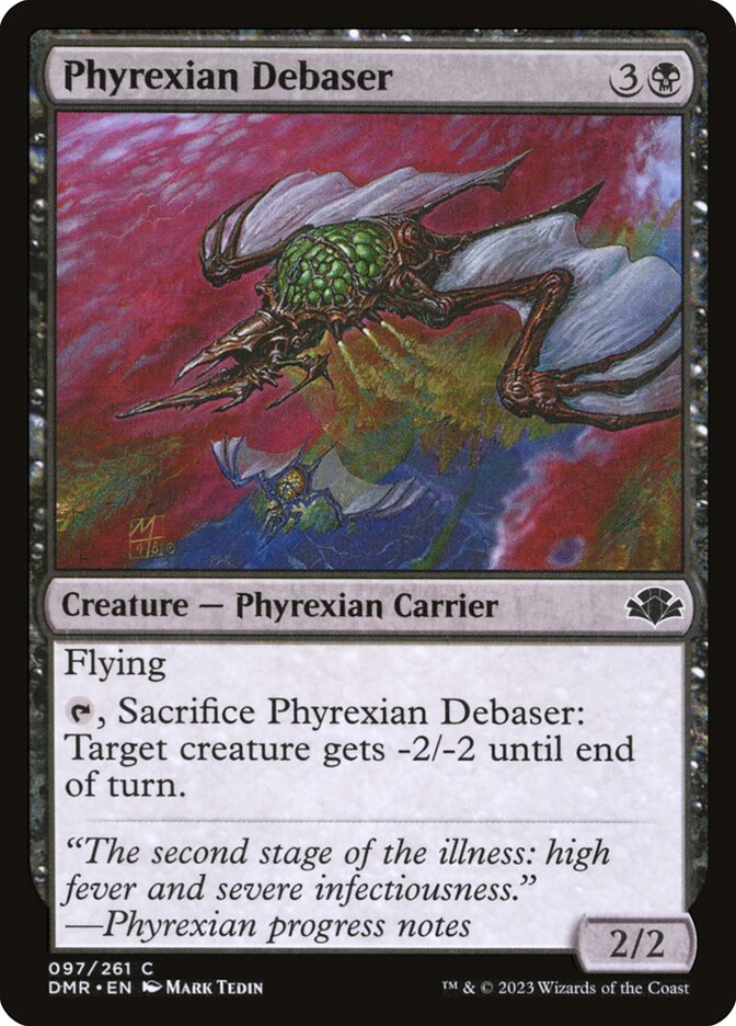 Phyrexian Debaser [Dominaria Remastered] (97)