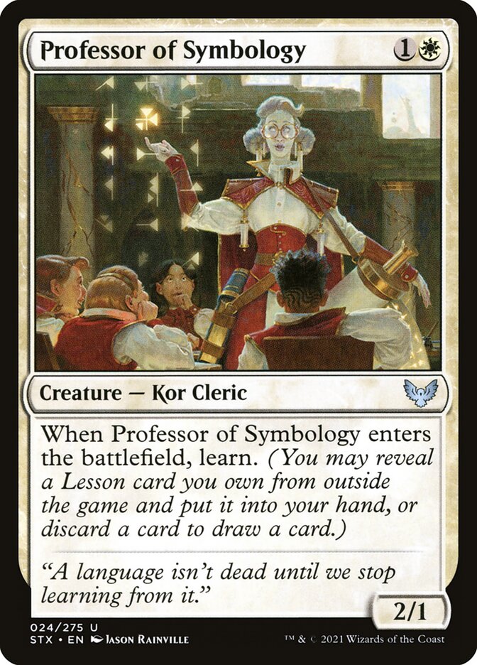 Professor of Symbology [Strixhaven: School of Mages] (24)
