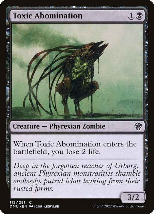 Toxic Abomination [Dominaria United] (112)