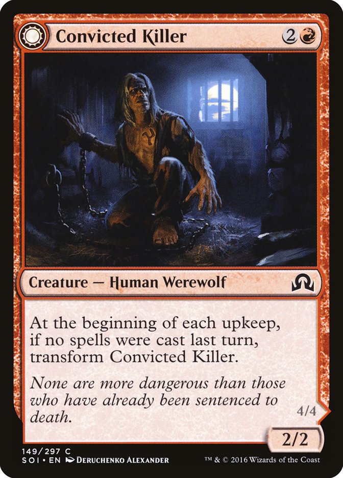 Convicted Killer // Branded Howler [Shadows over Innistrad] (149)