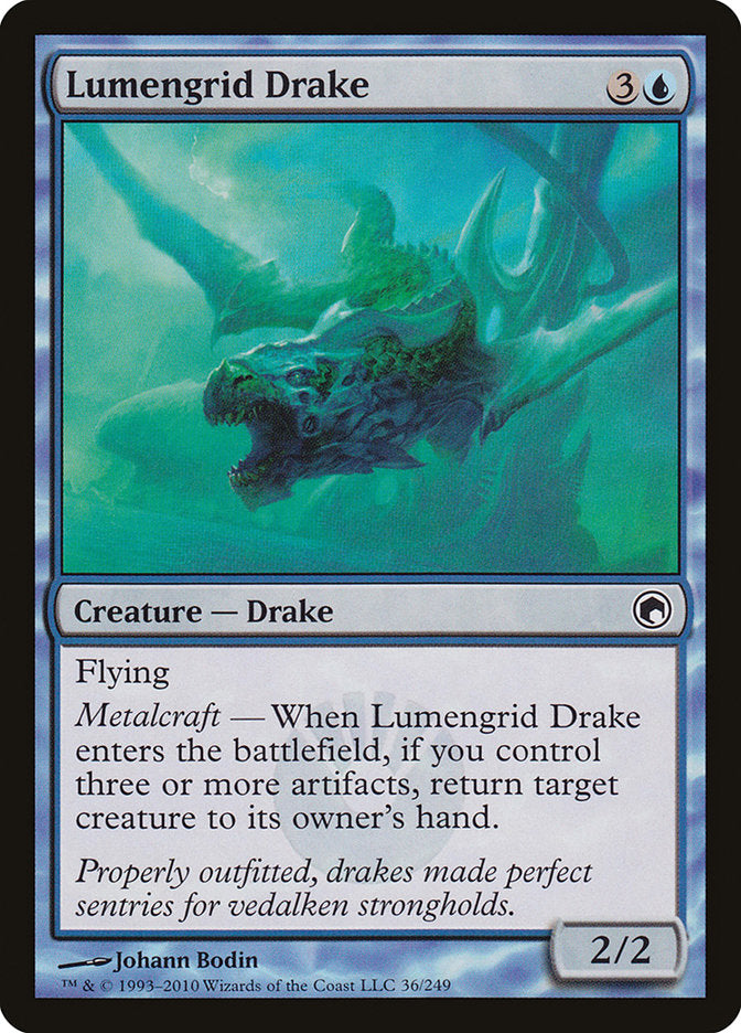 Lumengrid Drake [Scars of Mirrodin] (36)