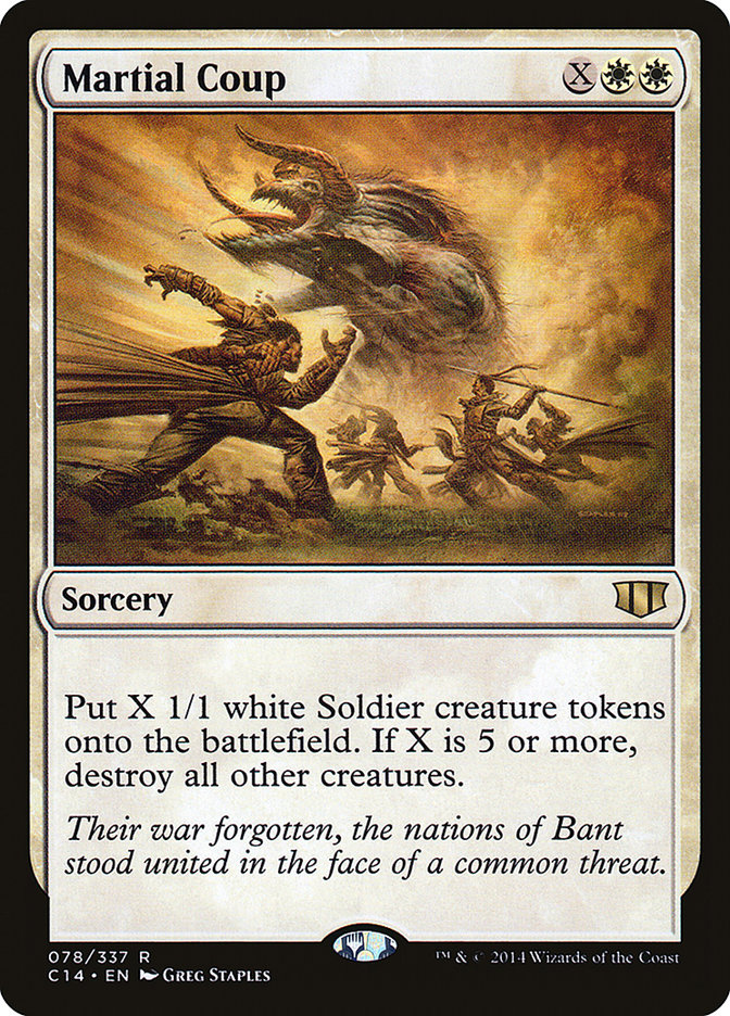 Martial Coup [Commander 2014] (78)