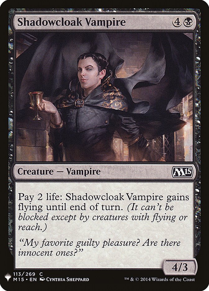 Shadowcloak Vampire [The List] (M15-113)