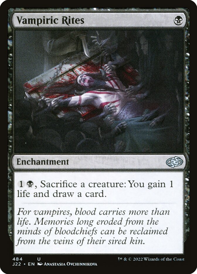 Vampiric Rites [Jumpstart 2022] (484)