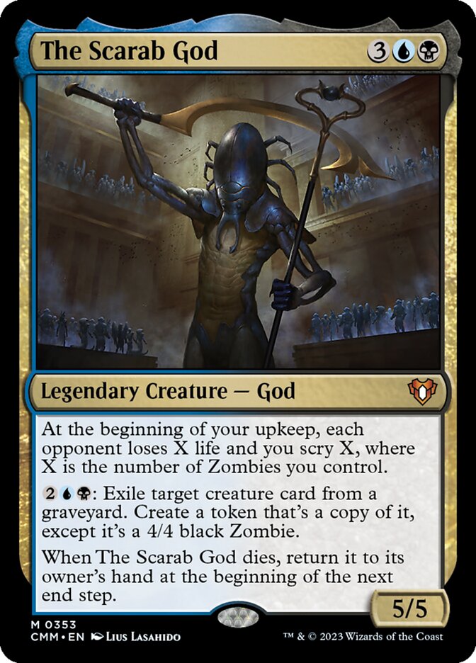 The Scarab God [Commander Masters] (353)