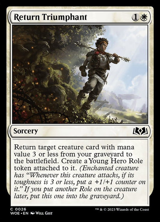 Return Triumphant [Wilds of Eldraine] (26)
