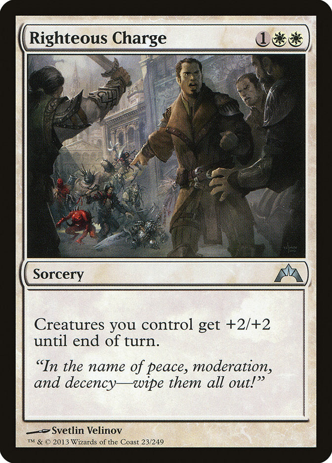 Righteous Charge [Gatecrash] (23)