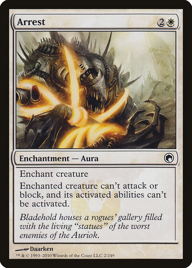 Arrest [Scars of Mirrodin] (2)