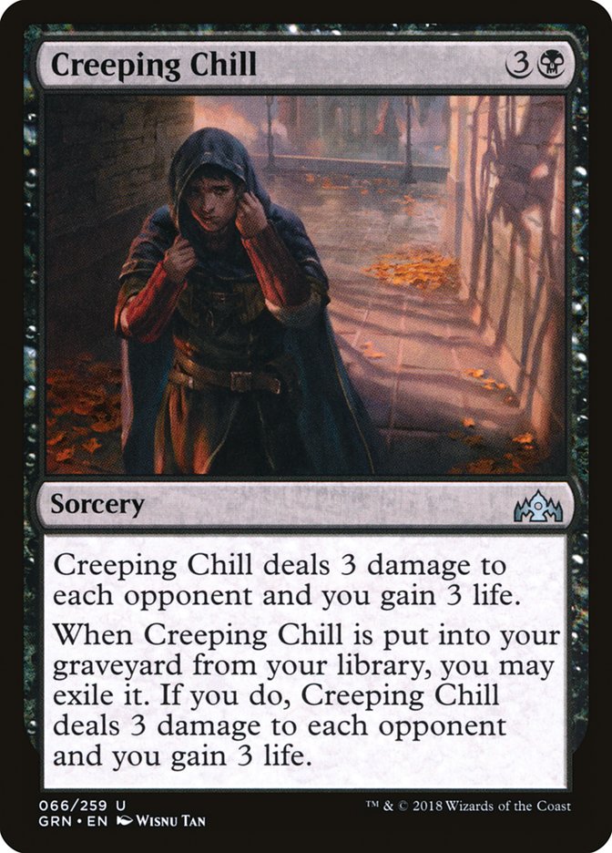 Creeping Chill [Guilds of Ravnica] (66)