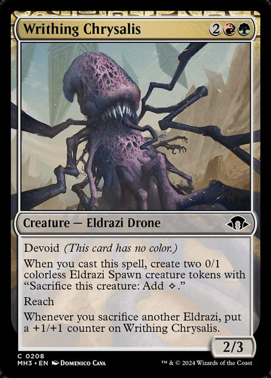 Writhing Chrysalis [Modern Horizons 3] (208)