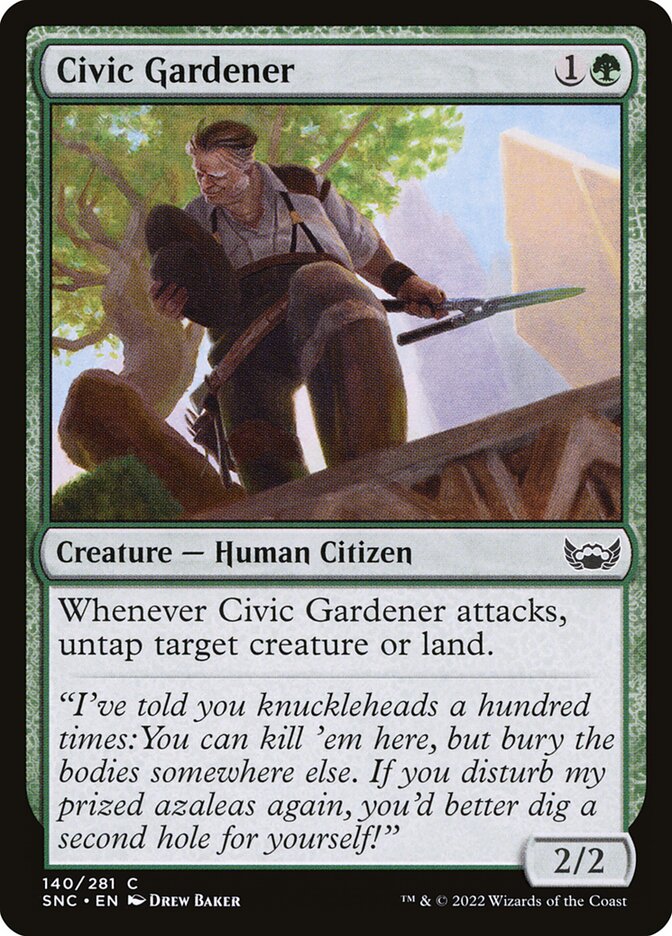 Civic Gardener [Streets of New Capenna] (140)