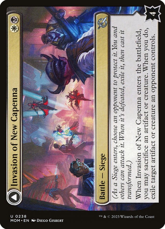 Invasion of New Capenna // Holy Frazzle-Cannon [March of the Machine] (238)