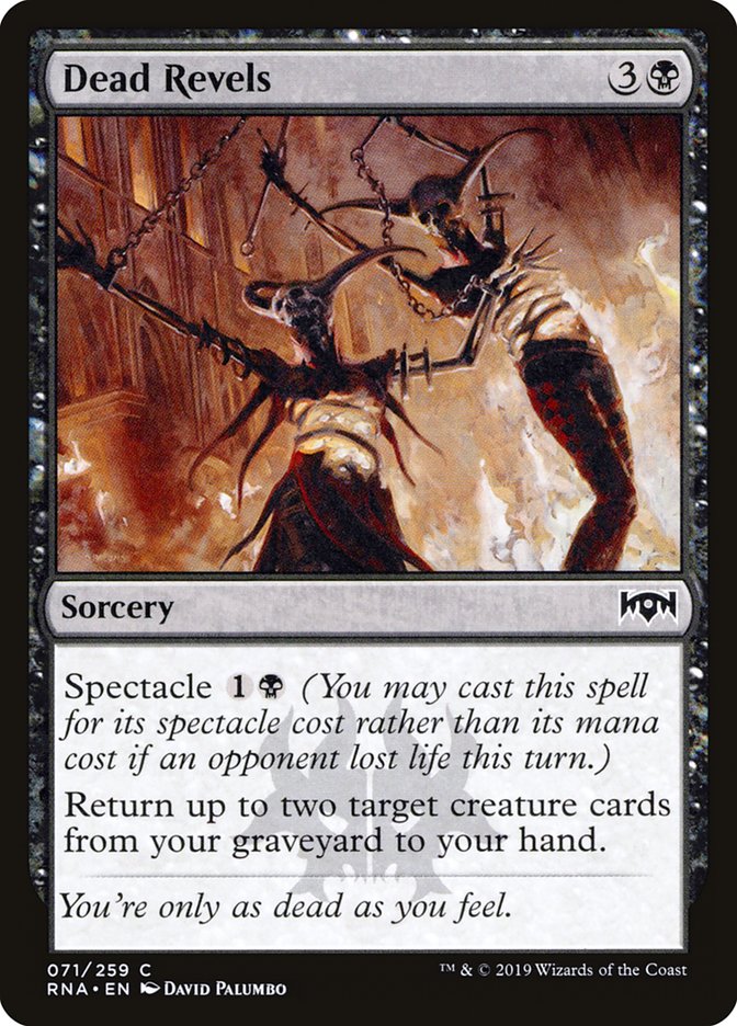 Dead Revels [Ravnica Allegiance] (71)