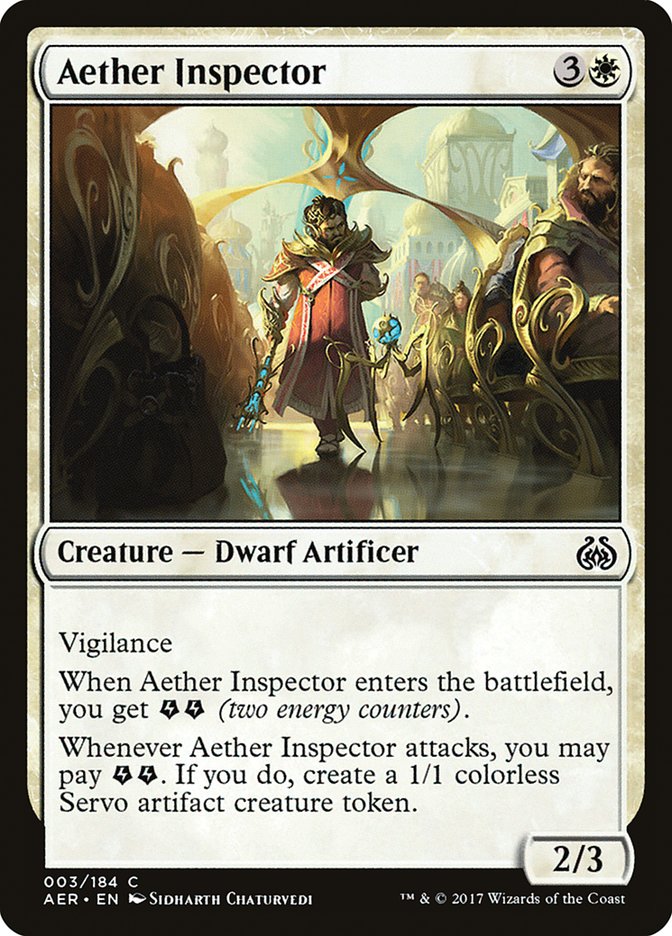 Aether Inspector [Aether Revolt] (3)