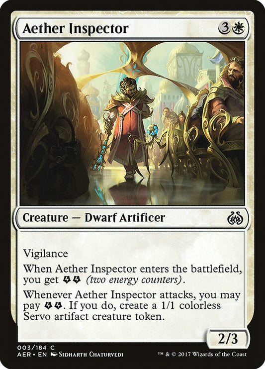 Aether Inspector [Aether Revolt] (3)