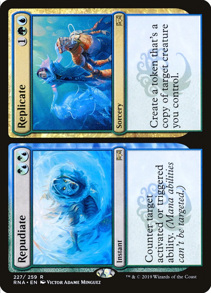 Repudiate // Replicate [Ravnica Allegiance] (227)