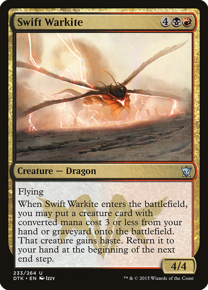 Swift Warkite [Dragons of Tarkir] (233)