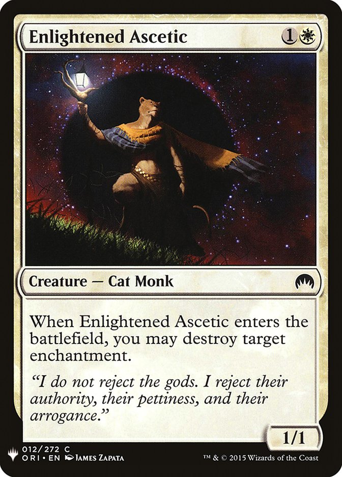 Enlightened Ascetic [The List] (ORI-12)