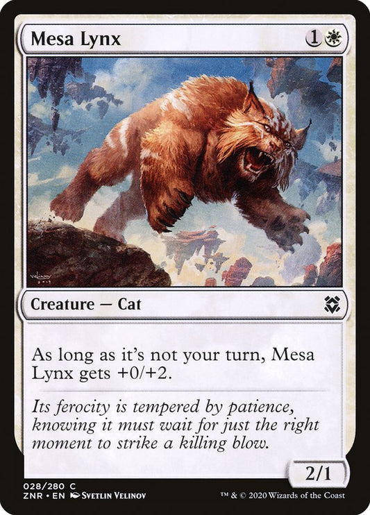 Mesa Lynx [Zendikar Rising] (28)