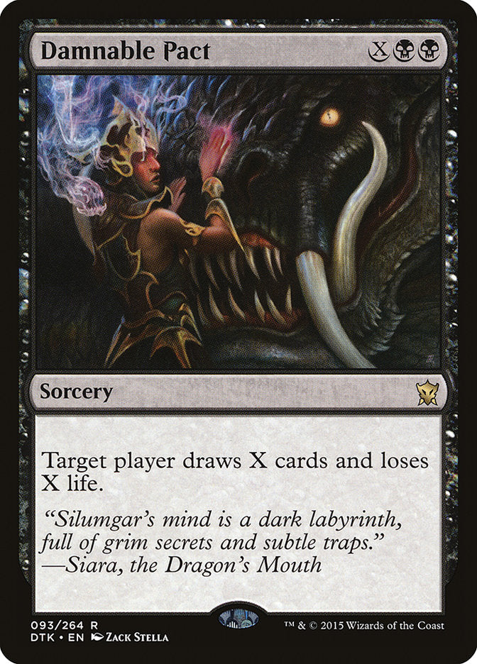 Damnable Pact [Dragons of Tarkir] (93)