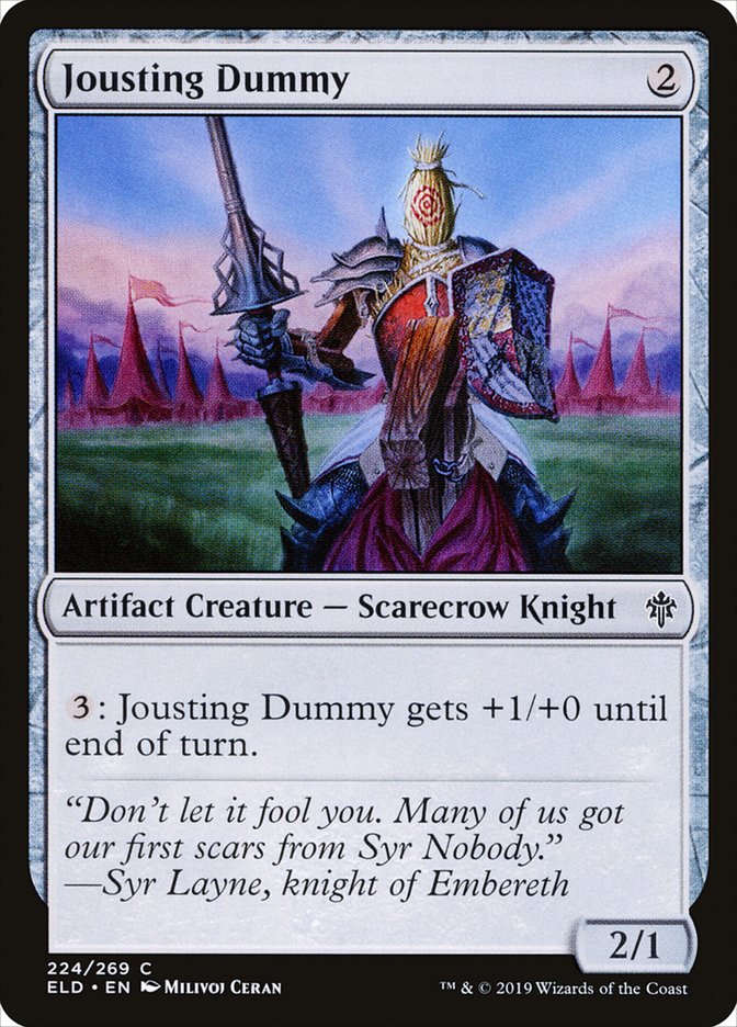 Jousting Dummy [Throne of Eldraine] (224)