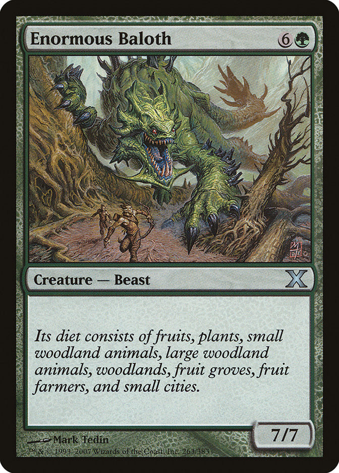 Enormous Baloth [Tenth Edition] (263)