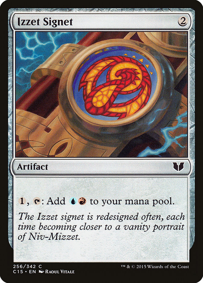 Izzet Signet [Commander 2015] (256)