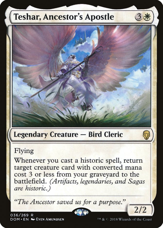 Teshar, Ancestor's Apostle [Dominaria] (36)