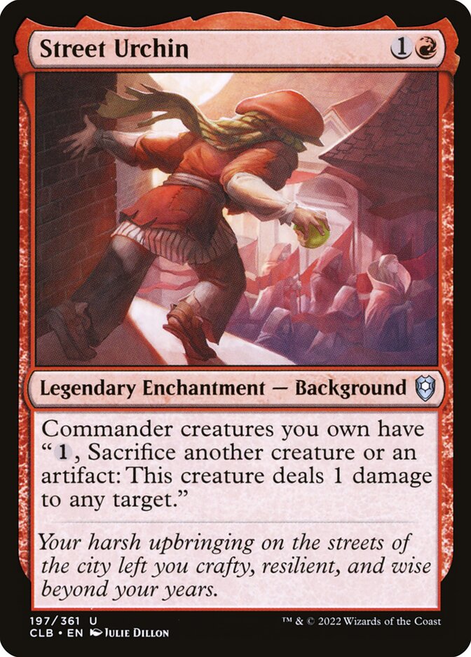 Street Urchin [Commander Legends: Battle for Baldur's Gate] (197)