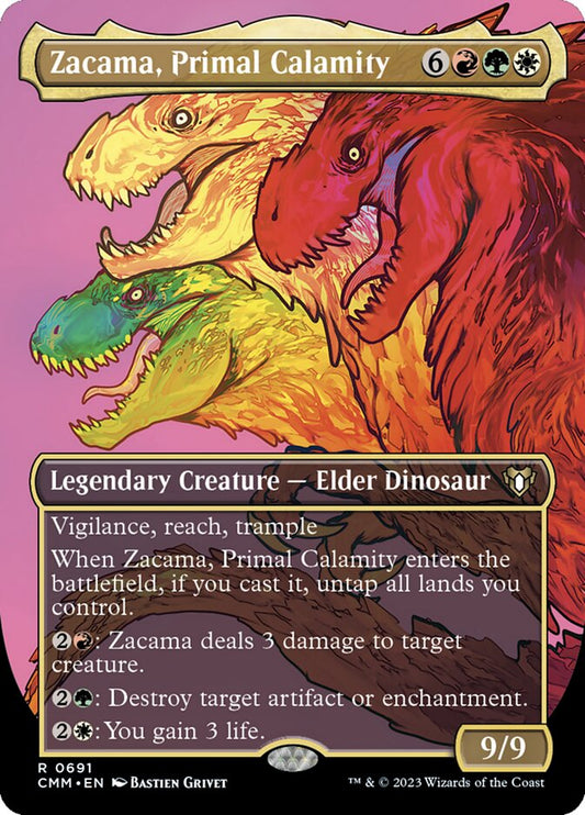Zacama, Primal Calamity [Commander Masters] (691)
