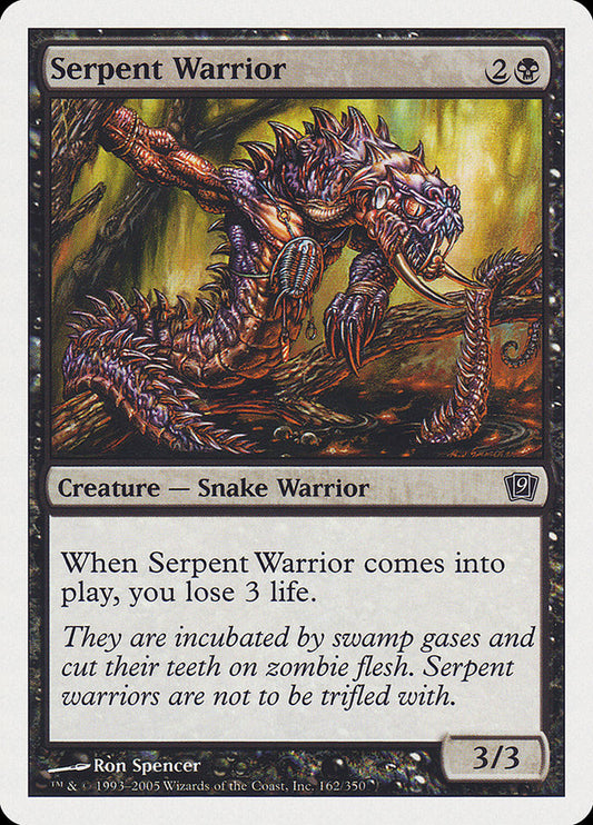Serpent Warrior [Ninth Edition] (162)