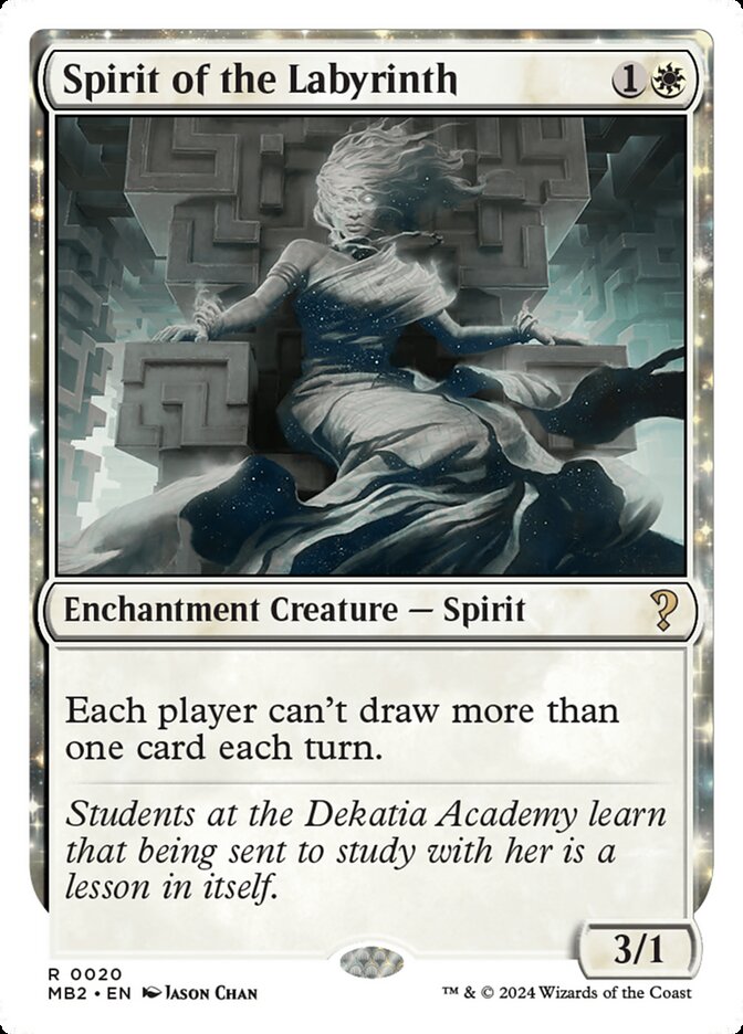 Spirit of the Labyrinth [Mystery Booster 2] (20)