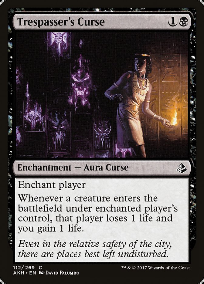 Trespasser's Curse [Amonkhet] (112)
