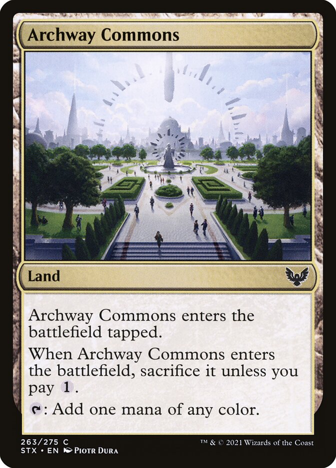 Archway Commons [Strixhaven: School of Mages] (263)