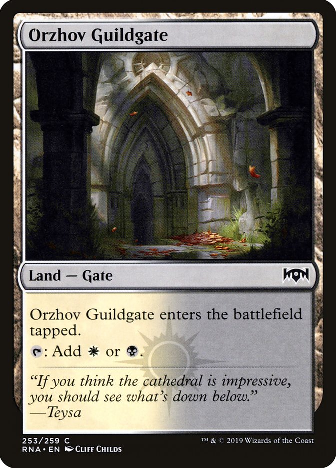 Orzhov Guildgate [Ravnica Allegiance] (253)