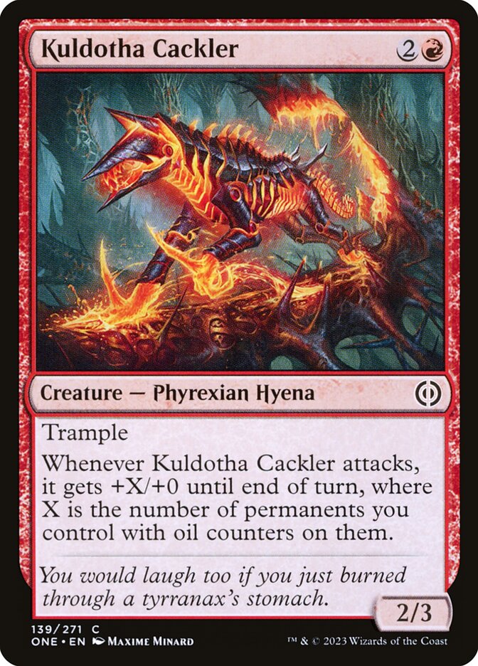 Kuldotha Cackler [Phyrexia: All Will Be One] (139)