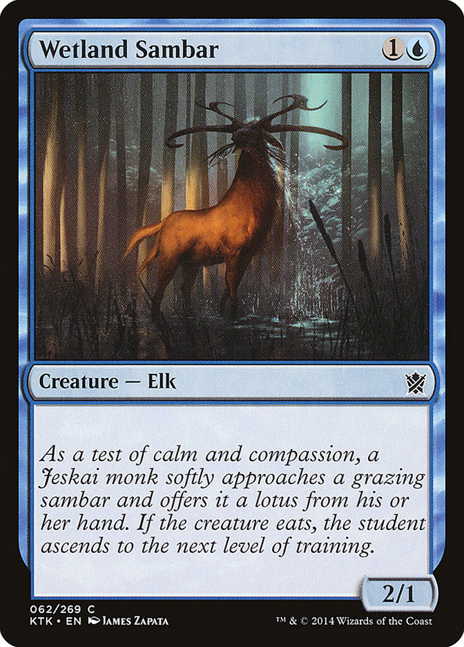 Wetland Sambar [Khans of Tarkir] (62)