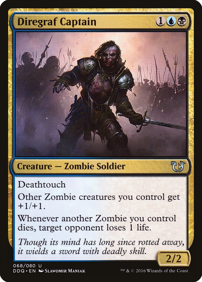 Diregraf Captain [Duel Decks: Blessed vs. Cursed] (68)