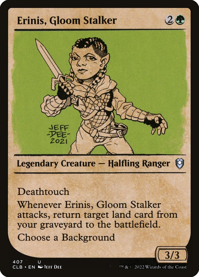 Erinis, Gloom Stalker [Commander Legends: Battle for Baldur's Gate] (407)