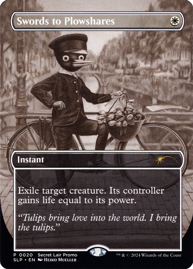 Swords to Plowshares [Secret Lair Promo] (20)