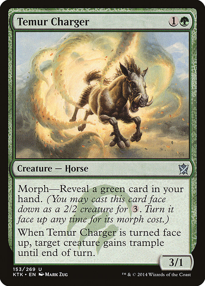 Temur Charger [Khans of Tarkir] (153)