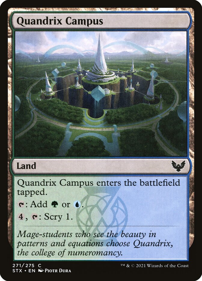 Quandrix Campus [Strixhaven: School of Mages] (271)