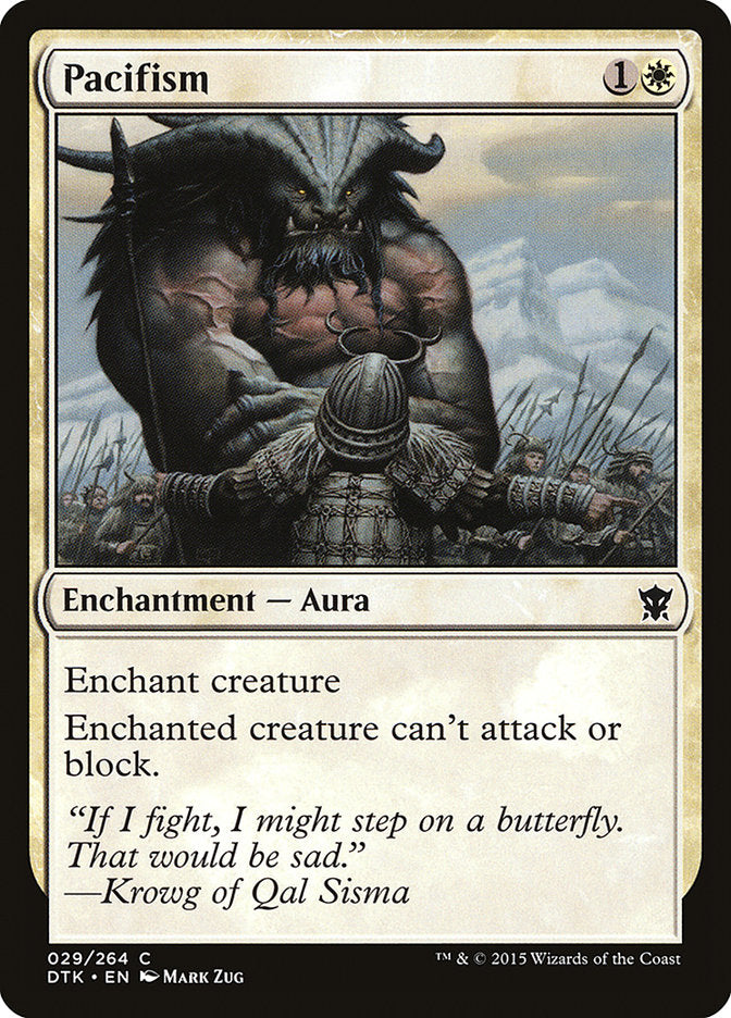 Pacifism [Dragons of Tarkir] (29)
