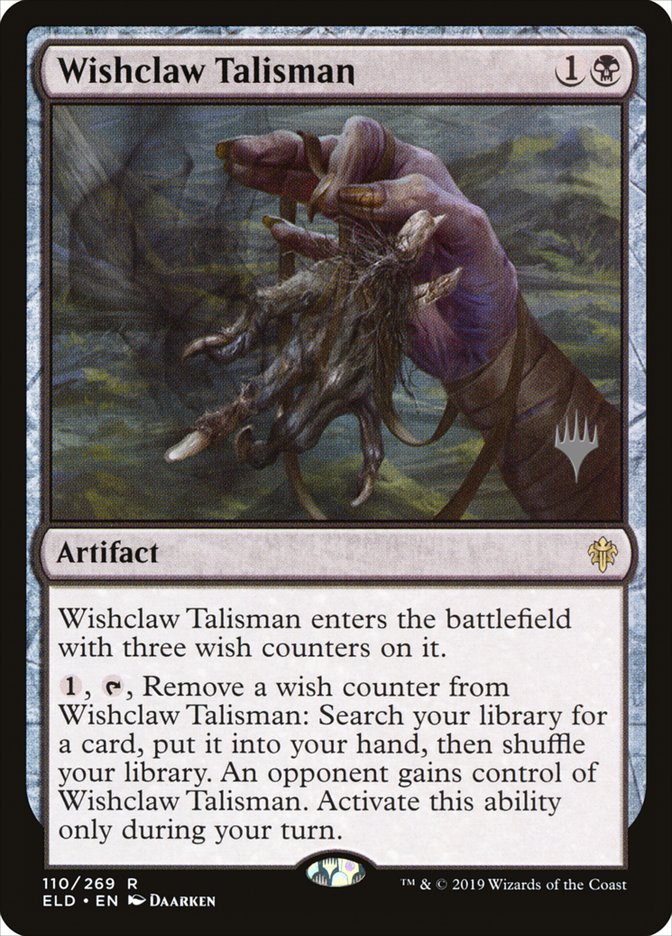 Wishclaw Talisman [Throne of Eldraine Promos] (110p)