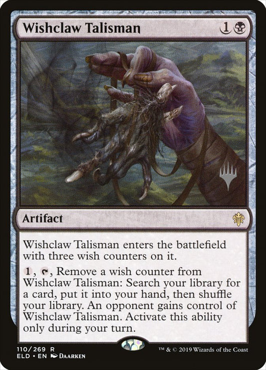Wishclaw Talisman [Throne of Eldraine Promos] (110p)