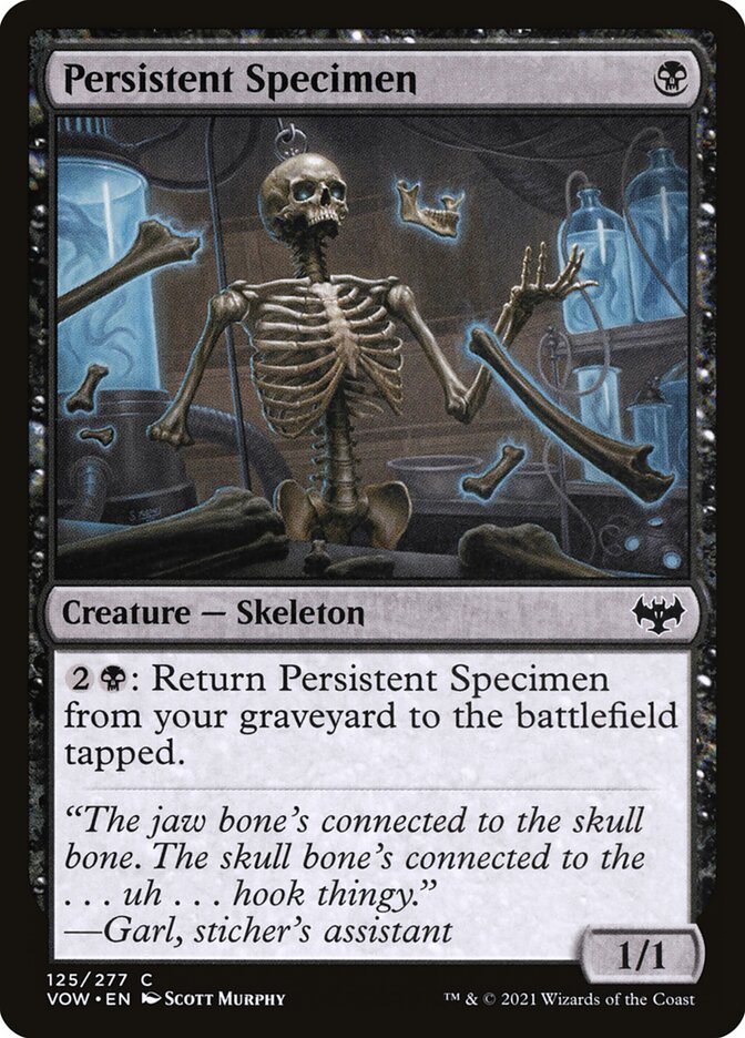 Persistent Specimen [Innistrad: Crimson Vow] (125)