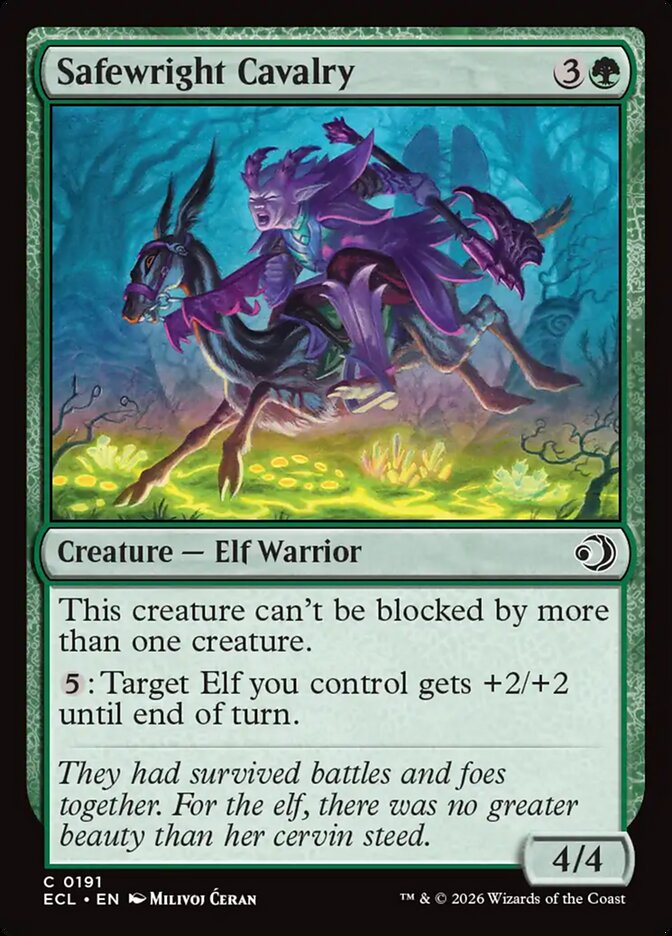 Safewright Cavalry [Lorwyn Eclipsed] (191)